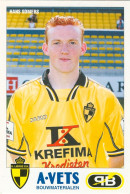 Fußball-Autogrammkarte AK Hans Somers Lierse SK 00-01 Rijmenam Schriek Lier FC Utrecht Trabzonspor KSK Hasselt KRC Genk - Autogramme