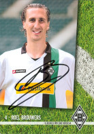 Fußball-Autogrammkarte AK Roel Brouwers Borussia Mönchengladbach 09-10 Heerlen Roda JC Kerkrade SC Paderborn Nederland - Autographes