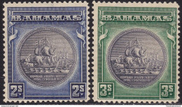 1931-42 BAHAMAS, SG 131a/132 Great Seal  MNH/** - Sonstige & Ohne Zuordnung