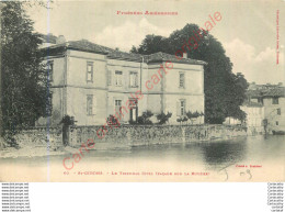 09.  SAINT GIRONS . Le Tribunal Civil Façade Sur La Rivière .  CPA LABOUCHE FRERES TOULOUSE . - Saint Girons