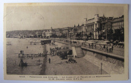 FRANCE - ALPES MARITIMES - NICE - La Promenade Des Anglais Et Le Palais De La Méditerranée - 1947 - Bauwerke, Gebäude