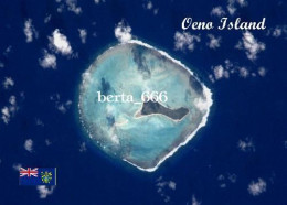 Pitcairn Islands Oeno Satellite View New Postcard - Pitcairn