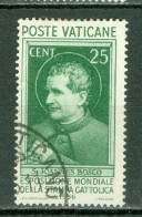 Vatican  Yvert 74  Ou Sassone 49  Ob  TB  - Used Stamps