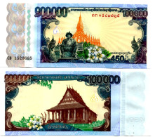 Laos 100000 Kips 2010 Commemorative P-40 UNC - Laos