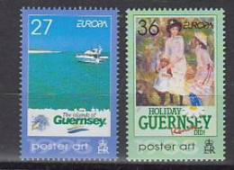 Europa Cept 2003 Guernsey 2v ** Mnh (59515A) - 2003