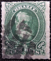 Timbre Du Brésil 1877 -1878 Emperor Dom Pedro II O Stampworld N° 46 - Gebruikt