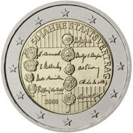 AUTRICHE - 2 EURO COMMEMORATIVE 2005 / TRAITE D'ETAT - Austria