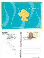 Norge Norway  2004 Nobel Laureate Odd Hassel, First Day Cancellation  Unicef   19.11.2004 FDC Signed Designer Morken - Lettres & Documents