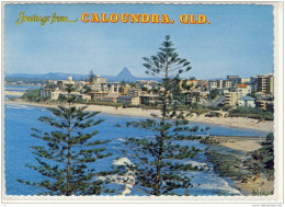 KING's BEACH; CALOUNDRA, Panorma ,   Nice Stamp - Sunshine Coast