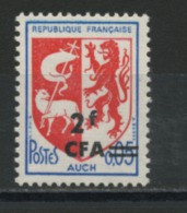 FRANCE SURCHARGÉ CFA - N° Yvert 373** - Unused Stamps