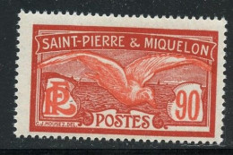 SAINT PIERRE ET MIQUELON 129 OISEAU BIRD GOELAND LUXE NEUF SANS CHARNIERE - Neufs