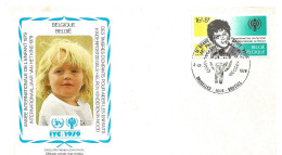 Belgium 1979 International Year Of The Child  Mi  2009 FDC - Cartas & Documentos