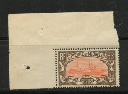 SAINT PIERRE ET MIQUELON 148 BATEAU LUXE NEUF SANS CHARNIERE - Unused Stamps