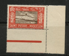 SAINT PIERRE ET MIQUELON 157 LUXE NEUF SANS CHARNIERE - Unused Stamps