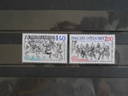 ANDORRE YT 2138/2139 EUROPA 1981* - 1981