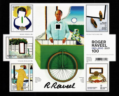 Belgique Bloc 296 Raveel 2021 VF 14,3 € - 2002-… (€)