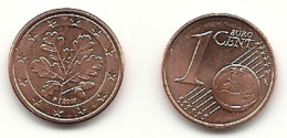 1 Cent, 2007 Prägestätte (F) Vz, Sehr Gut Erhaltene Umlaufmünze - Germania