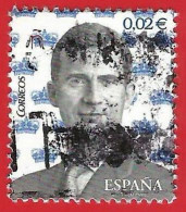 España. Spain. 2016. Edifil # 5013. Serie Basica. Rey Felipe VI - Oblitérés