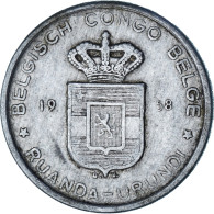 Congo Belge, 5 Francs, 1958 - 1951-1960: Baudouin I.