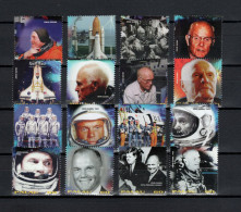 Palau 1998 Space, John Glenn Set Of 16 Stamps MNH - Oceania