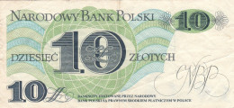 POLOGNE BILLET DE 10 - Poland