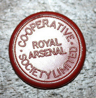 Jeton De Nécessité Britannique D'une Livre Sterling "£1 / Royal Arsenal Co-operative Society Limited" London Token - Monetary/Of Necessity