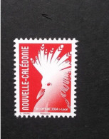 Caledonia 2024 Caledonie Definitive Serie Bird CAGOU Red Aves Vogel Oiseaux 1v - Unused Stamps