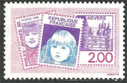 355 France Yv 2529 Philex-jeunes 88 Exposition Enfant Child MNH ** Neuf SC (2529-1c) - Other & Unclassified