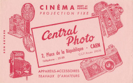 BU 2810 -  BUVARD   CINEMA  CENTRAL PHOTO  CAEN - P