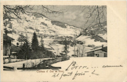 Chateau D Oex En Hiver - Château-d'Œx