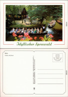 Ansichtskarte Lübbenau (Spreewald) Lubnjow Spreewaldkahn 1995 - Luebbenau
