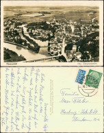 Ansichtskarte Donauwörth Luftbild 1954 - Donauwoerth