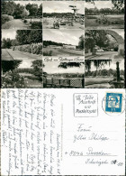 Dillingen (Saar) Mehrbild-AK Freibad, Rosen-Garten, Hüttenkasino Uvm. 1968 - Kreis Saarlouis