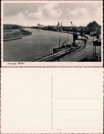 Postcard Langfuhr-Danzig Gdańsk/Gduńsk Hafen, Speicher - Krahn 1929 - Danzig