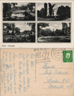 Ansichtskarte Herne Stadtpark - 4 Bild Haus 1961 - Herne