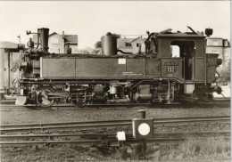 Radebeul Traditionsbahnlok 99 539 (ex. Sächs. IV K) Bahnhof Ost 1980 - Radebeul