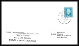 0199/ Espace (space Raumfahrt) Lettre Cover Pays-Bas (Netherlands) OBSERVATORY SIMON STEVIN - HOEVEN Satellite 15/7/1975 - Europe