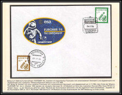1984X Espace (space Raumfahrt) Lettre (cover Briefe) Kazakhstan (ka3akctah) Euromir 94 Soyuz (soyouz) Arkalyk 04/11/1994 - Azië