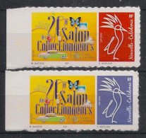 NOUVELLE-CALEDONIE - 2020 - N°YT. 1394 à 1395 - Salon Nouméa - Neuf Luxe ** / MNH / Postfrisch - Unused Stamps