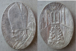 Médaille En Argent Pontificale 1973 Pape Paul VI Apparition De La Pentecôte - Other & Unclassified