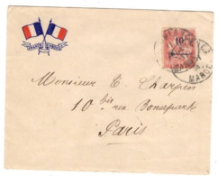 French Morocco - November 28, 1914 Casablanca Cover To France - Other & Unclassified