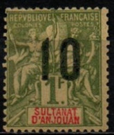 ANJOUAN 1912 * - Unused Stamps