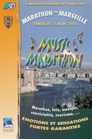 CLB - ATHLETISME - CPM - MARATHON DE MARSEILLE 2003 - MUSIC MARATHON - Leichtathletik