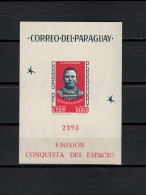 Paraguay 1963 Space, Gordon Cooper S/s Imperf. MNH - América Del Sur