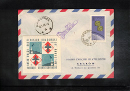 Poland / Polska  1963 Rocket Mail Interesting Cover - Lettres & Documents