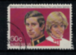 Australie - "Mariage Royal Du Prince Charles Et De Lady Diana Spencer" - Oblitéré N° 741 De 1981 - Oblitérés