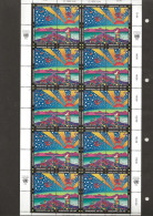 United Nations Vienna 1992  Conference On Environment And Development (UNCED), Rio De Janeiro, Mi 129-172 In Sheet  MNH - Ungebraucht