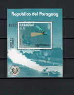 Paraguay 1983 Space, German Rocket Technic, Fritz Von Opel S/s MNH - South America