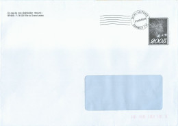 Courrier Post-impact Avec Simili-timbre Feu D'artifice - Private Stationery