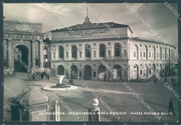 Macerata Città Piazza Nazario Sauro Foto FG Cartolina JK5549 - Macerata